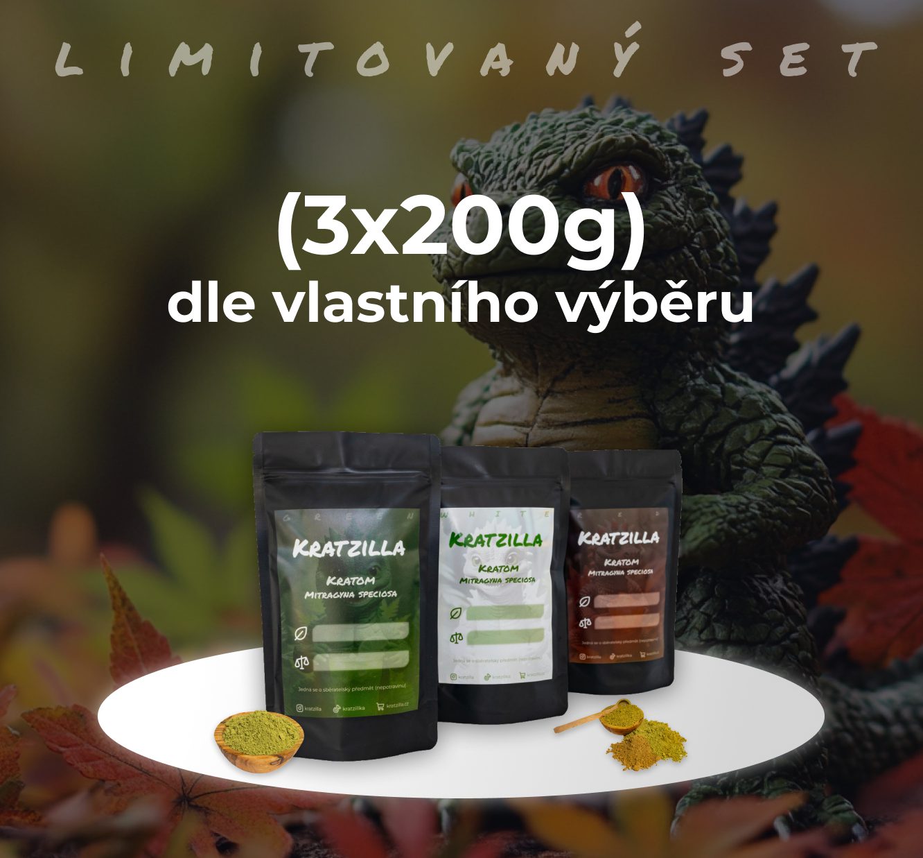 Limitovaný set - 3x200g